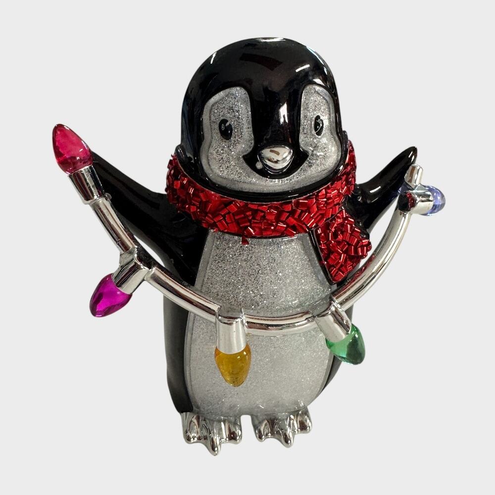 PENGUIN Christmas Lights Wallflower Nightlight Bath & Body Works Plug In